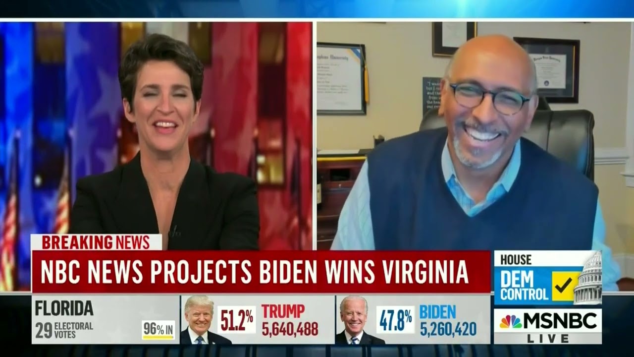 MSNBC Election Night 2020 - 12am to 4am [No Commercials]