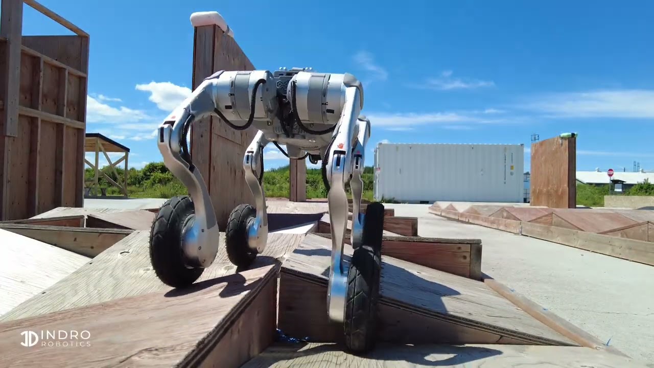 The Unitree Go2 W Quadruped Robot