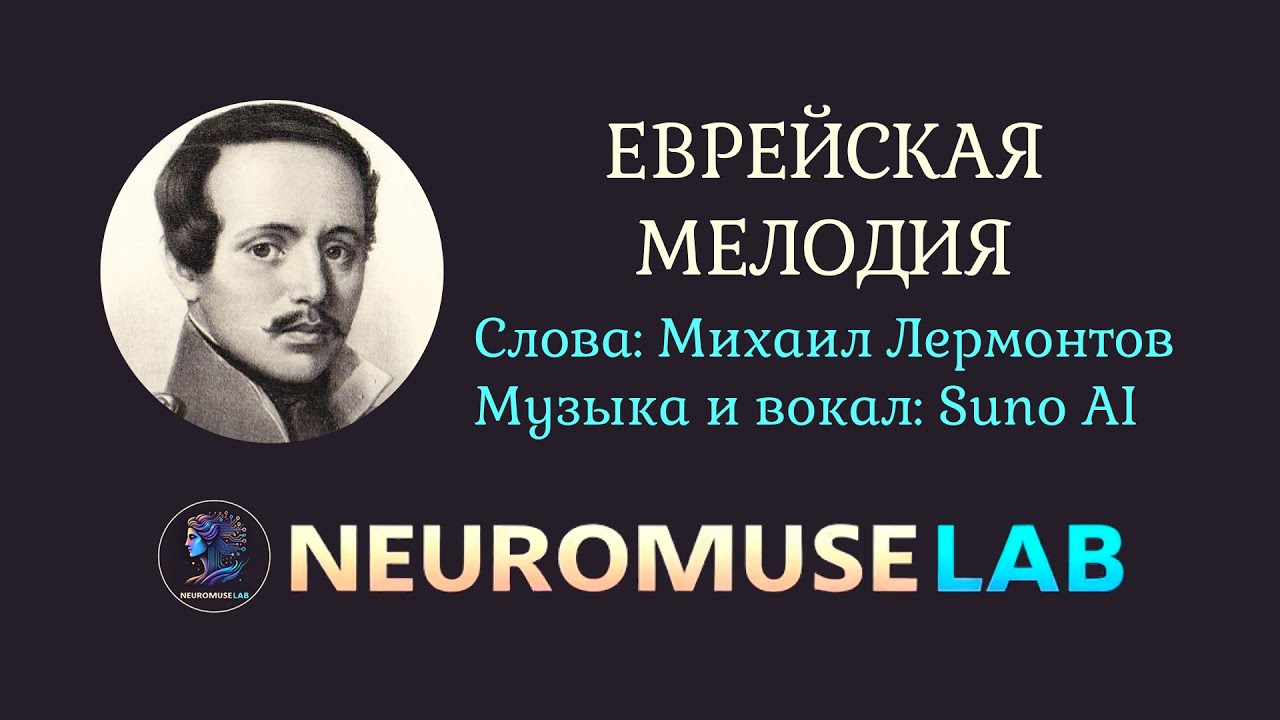 Песня на слова стихотворения Михаила Лермонтова «Еврейская мелодия»