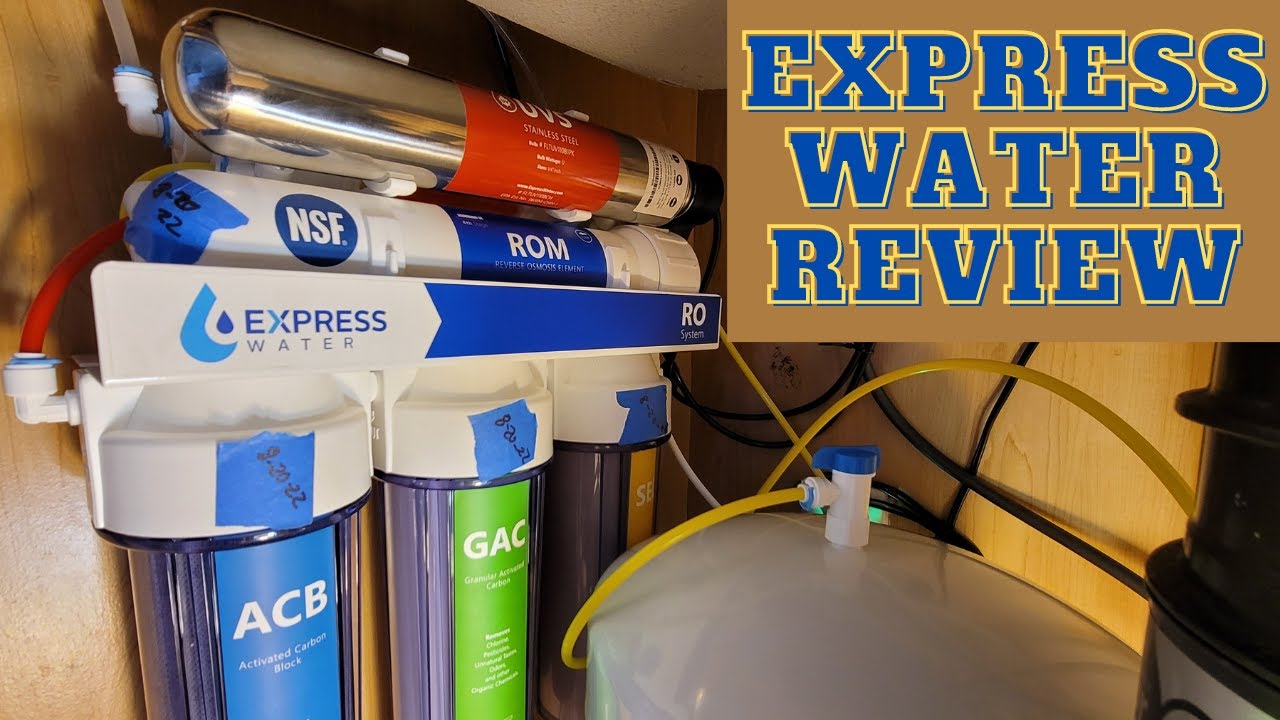Обзор и установка системы очистки воды Express Water RO (обратный осмос) с УФ-лампой