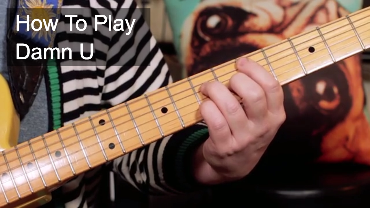'Damn U' Prince Guitar Lesson