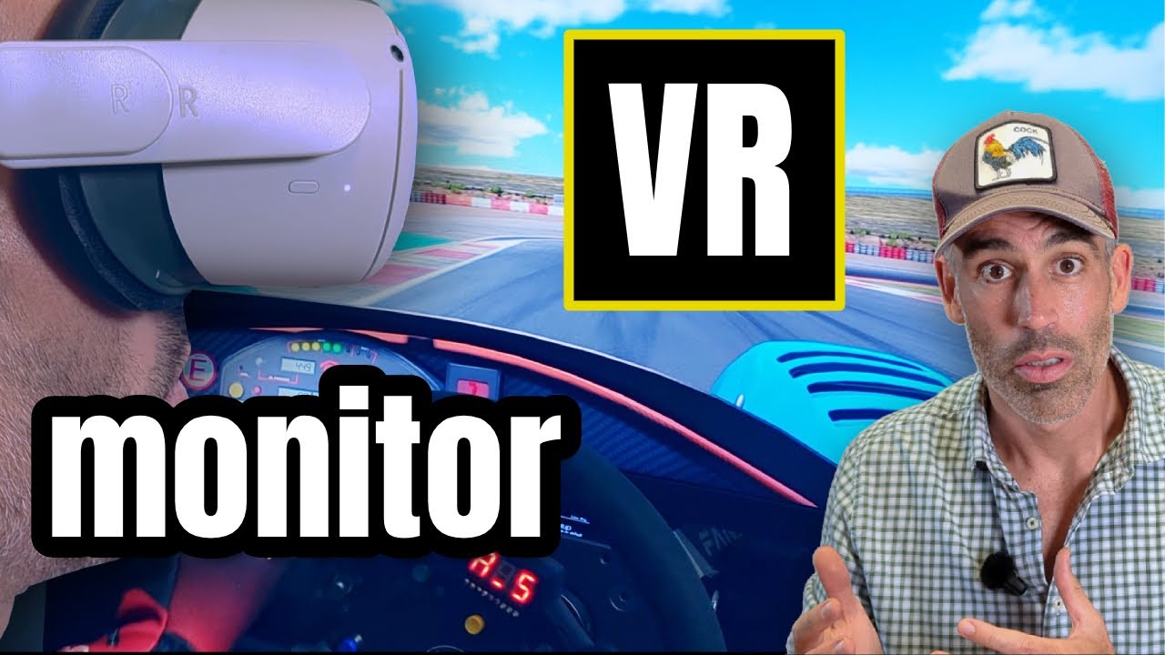 👀¿Cuándo un MONITOR es mejor que la VR para SimRacing? Sólo en estas 8 situaciones