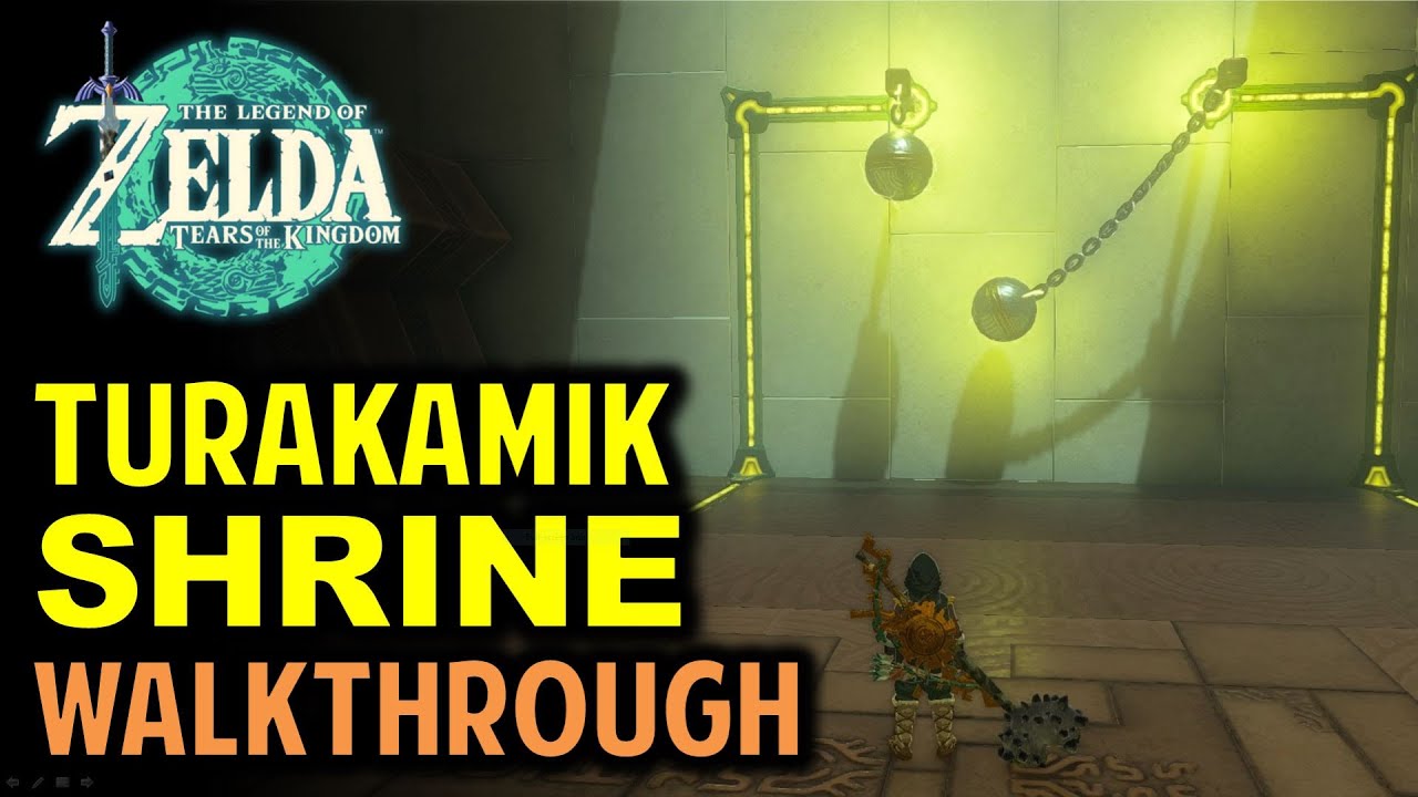 Turakamik Shrine Puzzle: Hidden Metal Walkthrough | Legend of Zelda: Tears of the Kingdom
