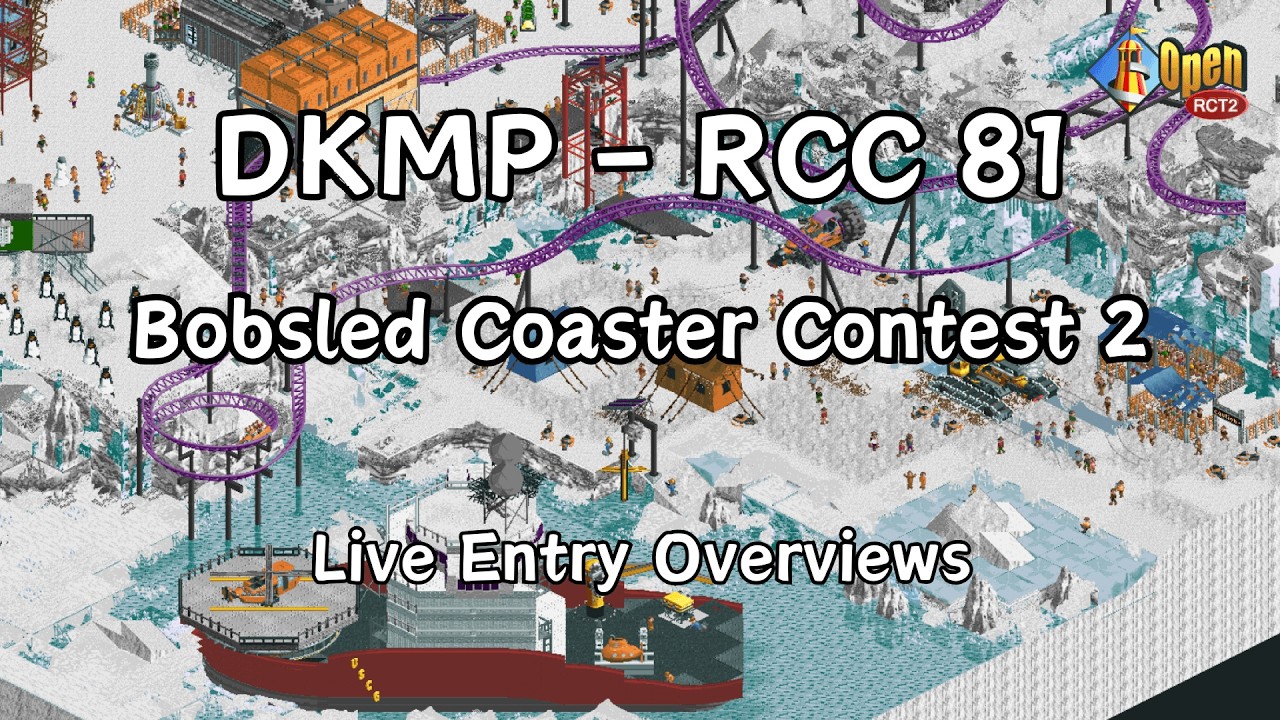 DKMP RCC 81 - Bobsled Coaster Contest 2 - Entry Overviews