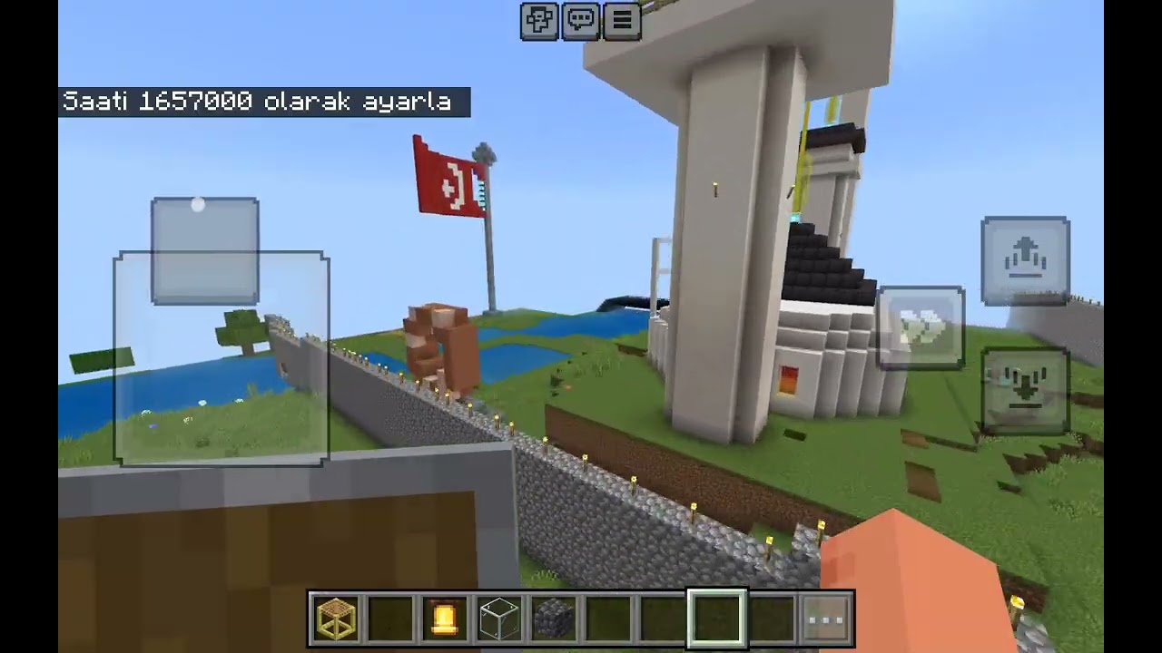 Minecraft oynuyoruz.