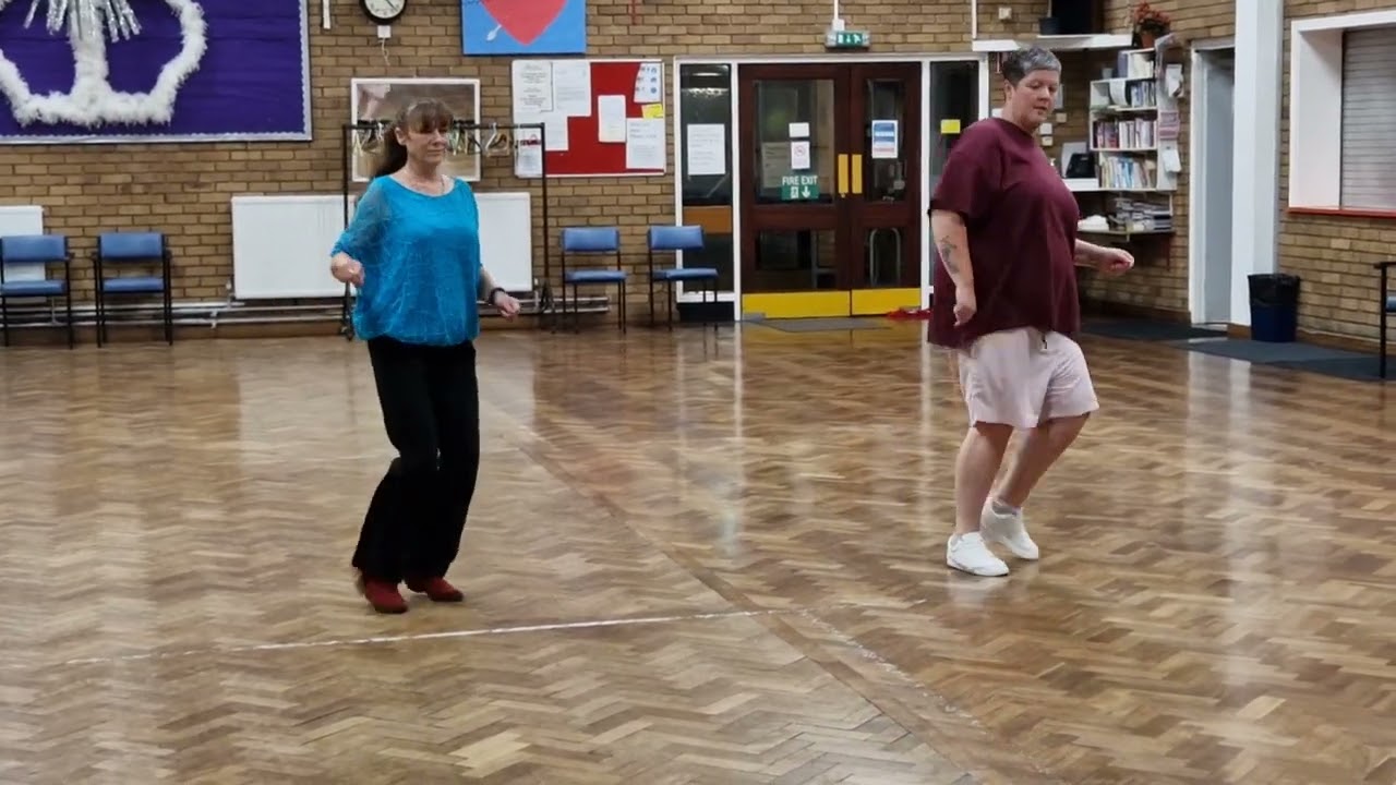 Riding a heartache line dance 