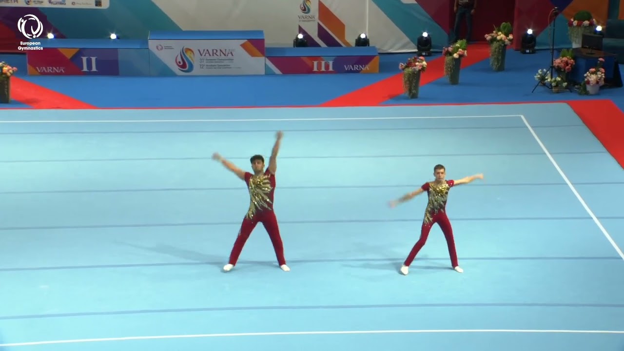 Daniel Abbasov & Murad Rafiyev (AZE) - 2023 ACRO European Champions, All-Around