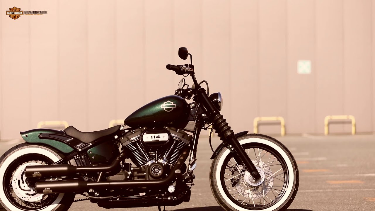 Harley Davidson Osnabrück präsentiert die Street Bob Mod. 2020 Bobber Style