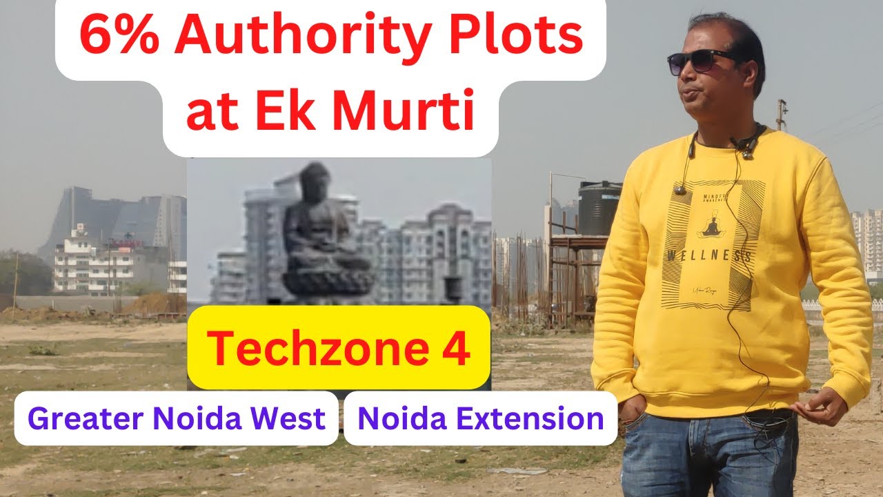6% Plots in TechZone-4 Greater Noida | Authority Plots for Sale In ITHERA, Ek Murti, Noida Extension