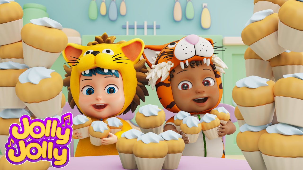 Muffins quentes | O Homem Muffin | Jolly Jolly - Músicas Infantis em Português