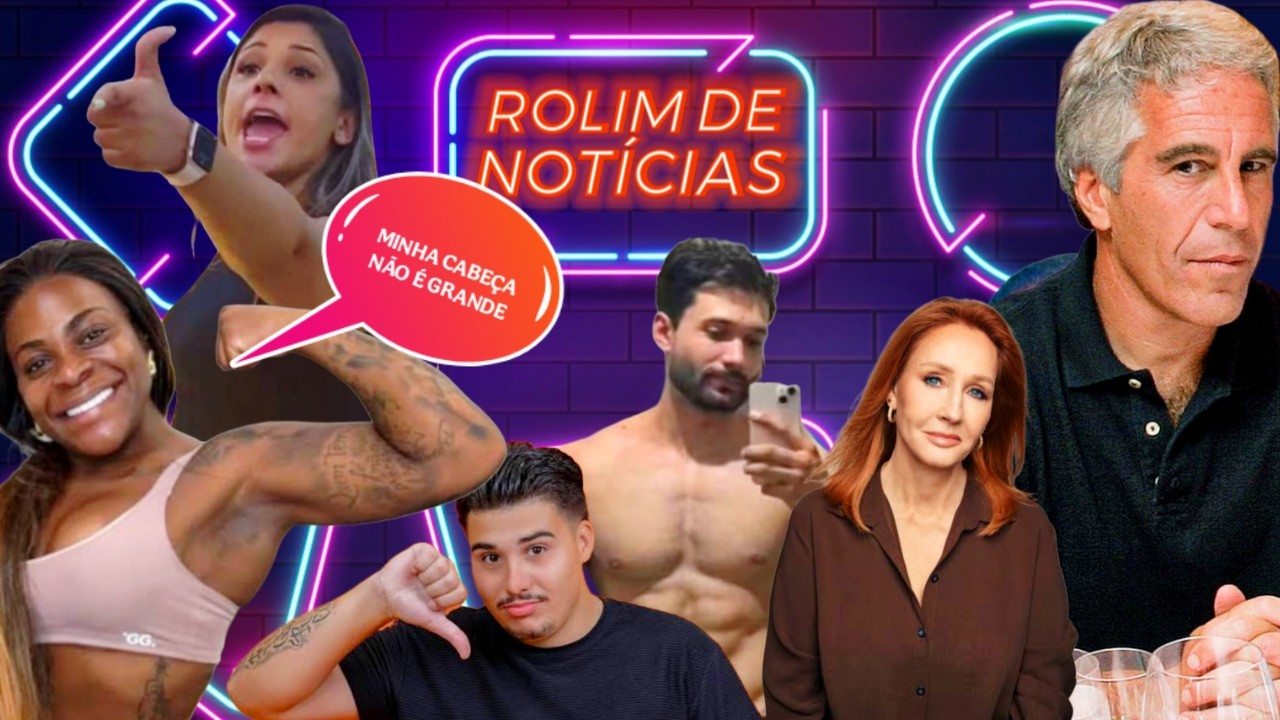 JOJO TODYNHO SE IRRITA POR CAUSA DE SUA CABEÇA, EPSTEIN, ROWLING, BBB26 E MAIS #notícias
