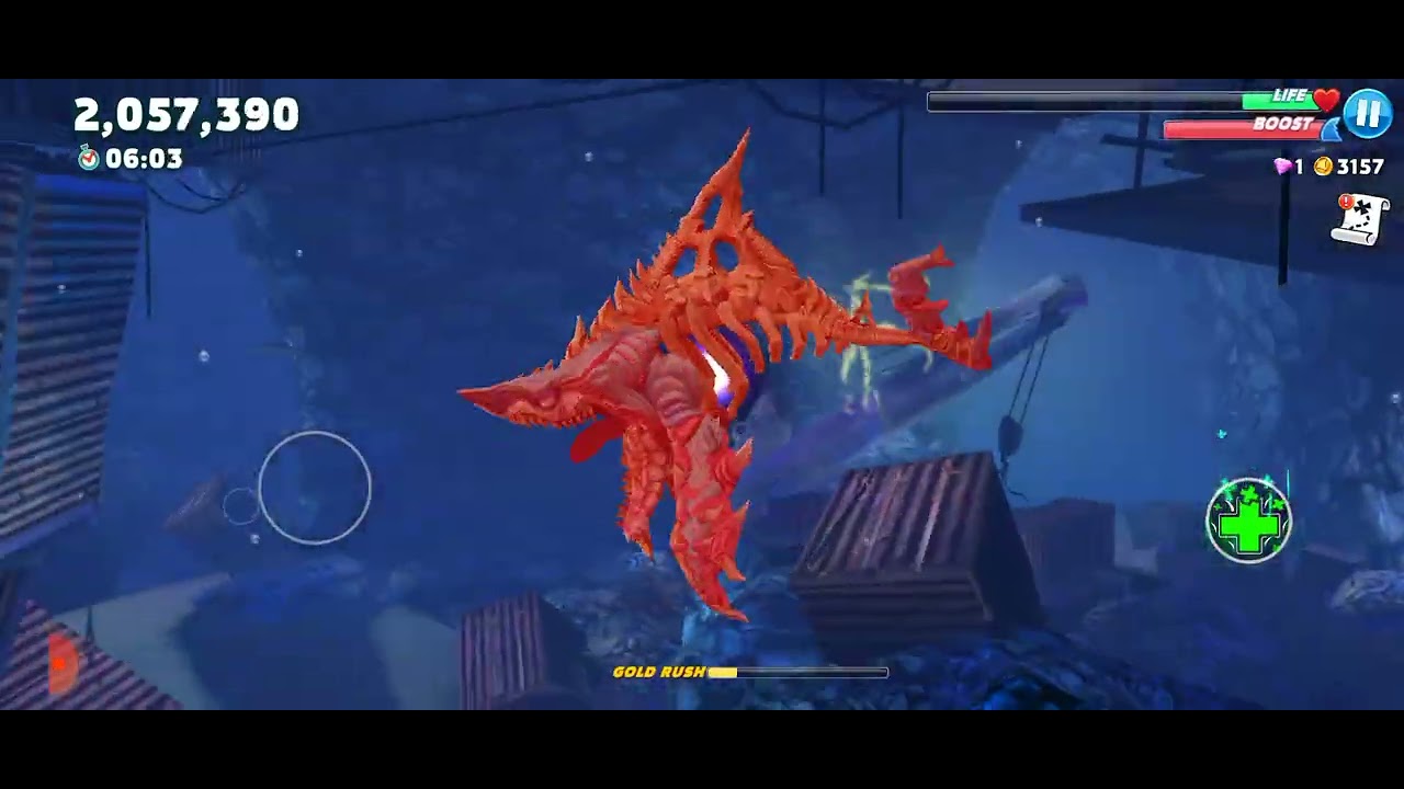 USING ALPHA ZOMBIE SHARK IN HUNGRY SHARK WORLD
