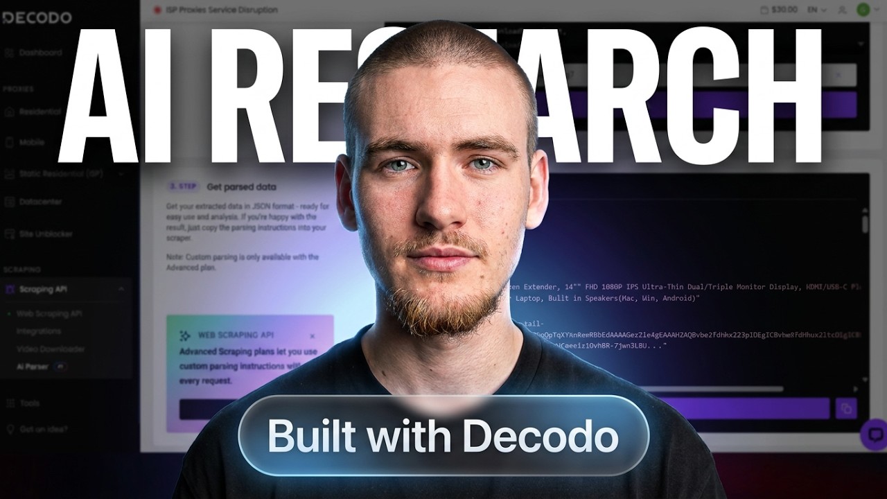 Decodo Review: I Built an AI Research Assistant With Live Web Data