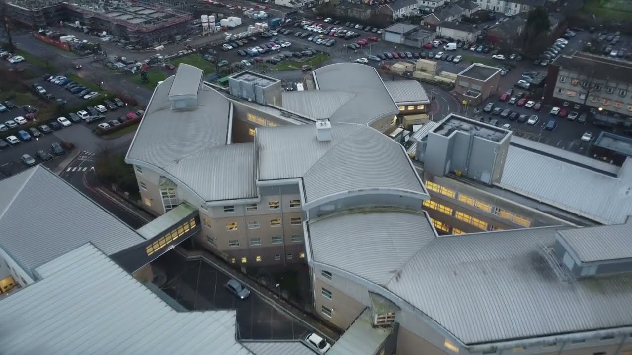 DRONE BURNLEY GENERAL HOSPITAL