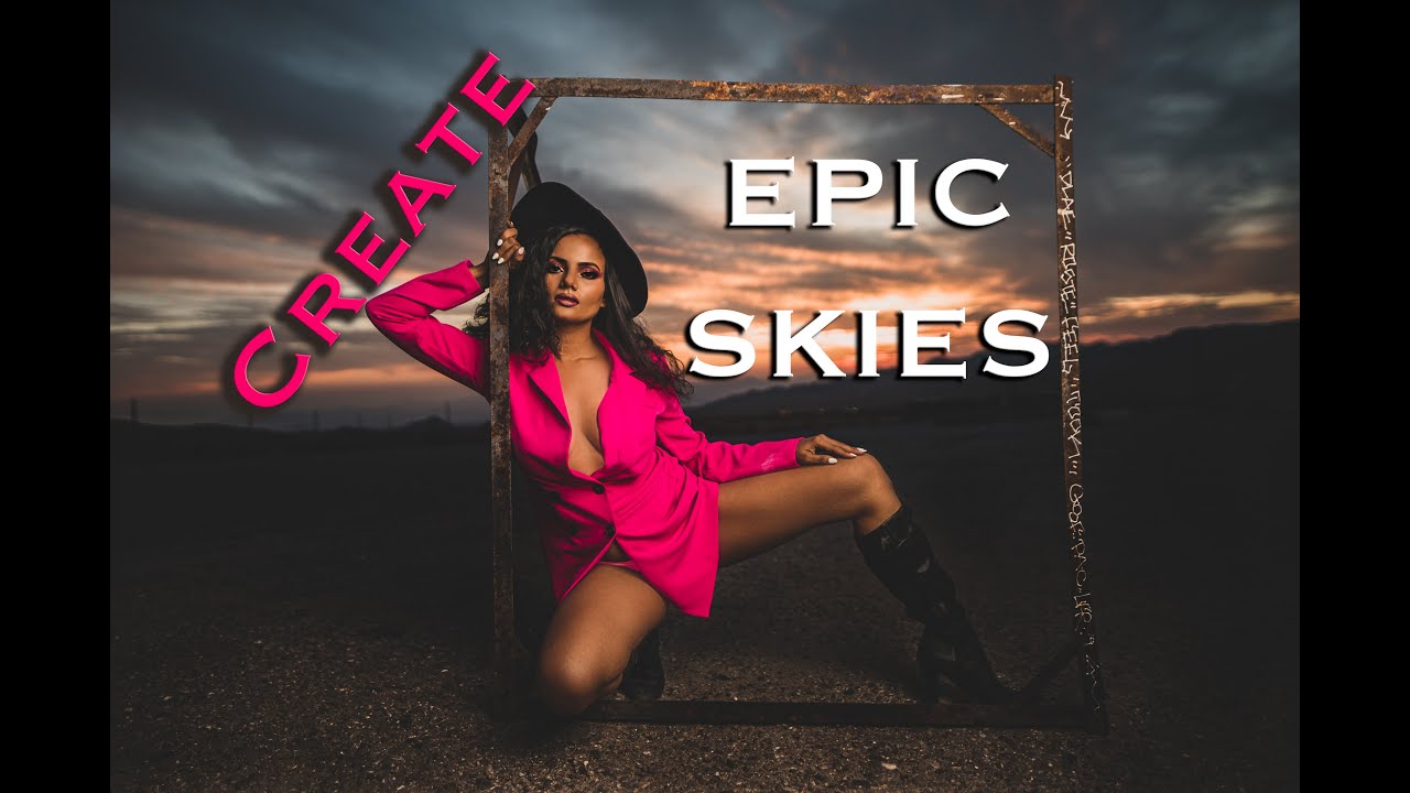 How to Create EPIC Skies in Your Photography Images Using Artificial Light- REAL 
