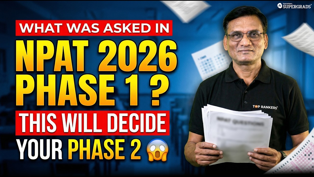 NMIMS NPAT 2026 Phase 1 Exam Detailed Analysis 😱 | Difficulty, Weightage & Safe Attempts