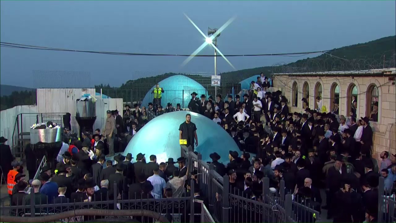 אלי אביב - ההדלקה המרכזית מירון ה'תשע"ח  2018