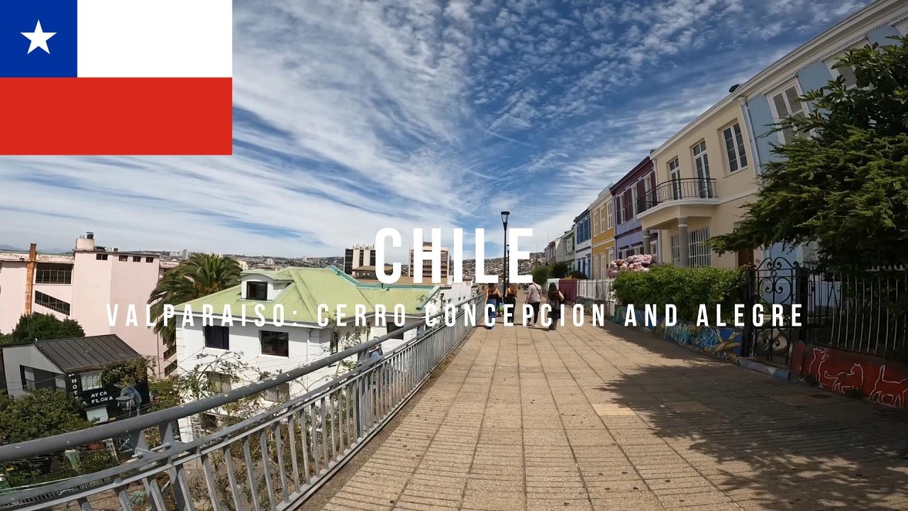 🇨🇱 Chile Ep. 2 (Valparaiso):  BY FAR the Easiest Way to Reach the MOST HIP Streets in Chile?!