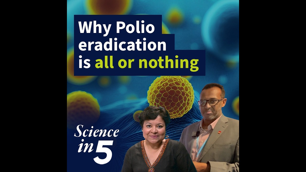 Por qué la erradicación de la #Polio es todo o nada / Ciencia en 5 - Episodio 146