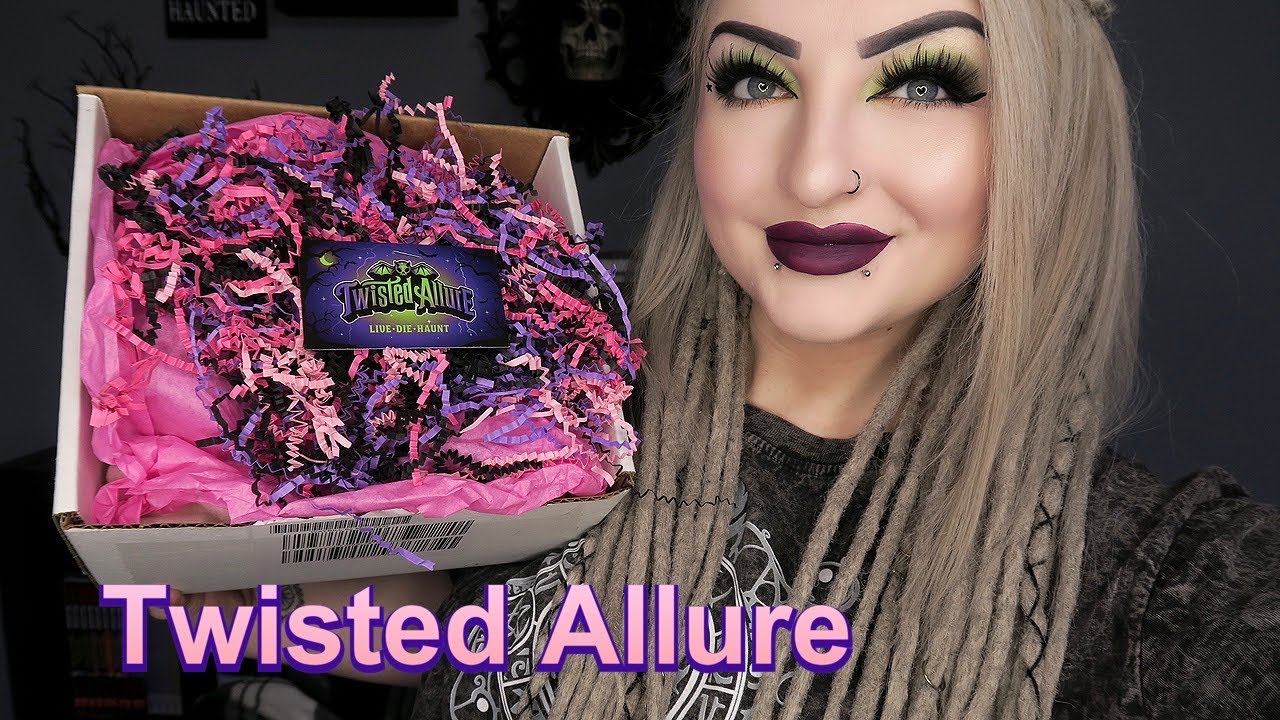 Twisted Allure Subscription Box - Spooky Gothic Bath Products - April 2022!
