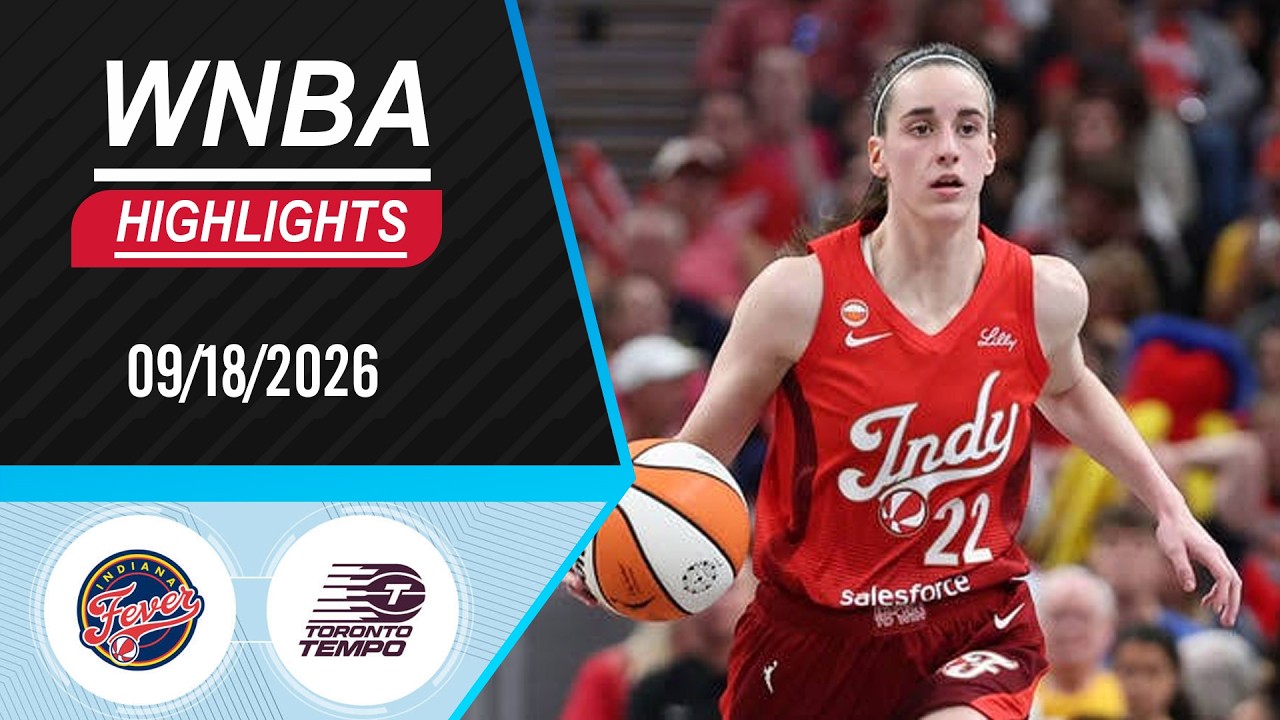 Лучшие моменты матча Indiana Fever &mdash; Toronto Tempo, 18 сентября 2026 г. | WNBA 2026