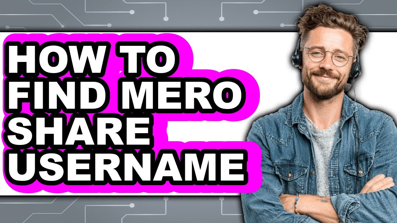 How to Find Mero Share Username (updated)