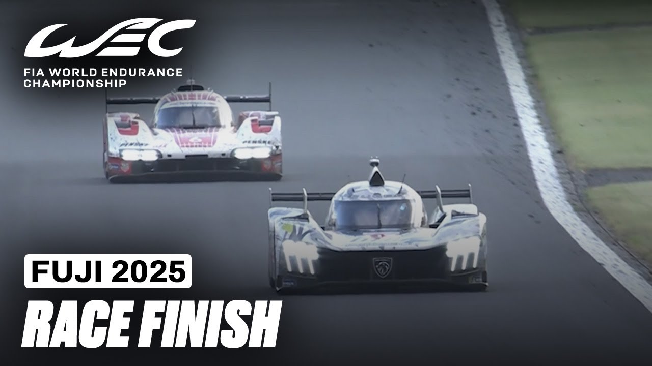Final Laps & Race Finish | 6 Hours of Fuji | FIA WEC