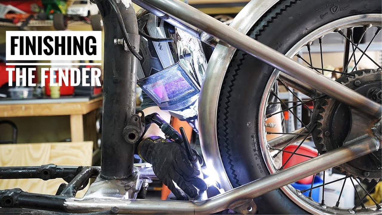 Custom fender mount fabrication
