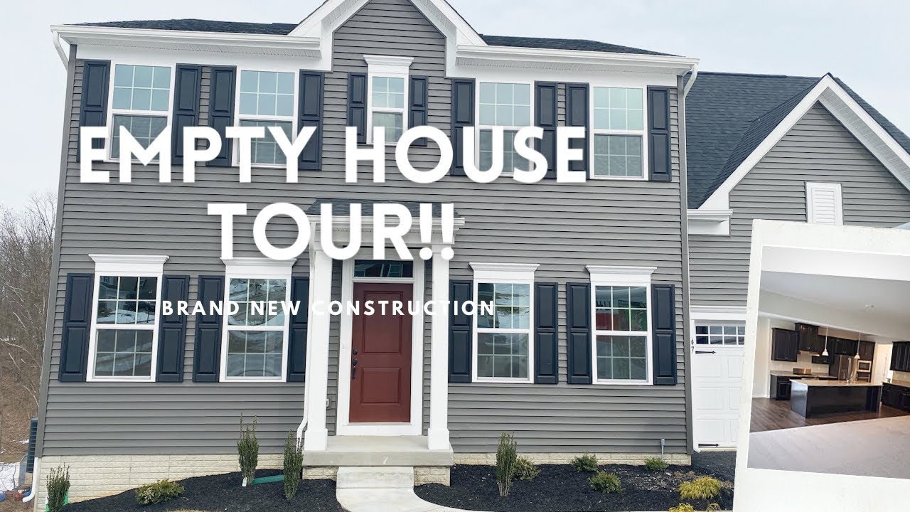 EMPTY HOUSE TOUR| 2021| NEW CONSTRUCTION|DREAM HOME| RYAN HOMES|POWELL MODEL
