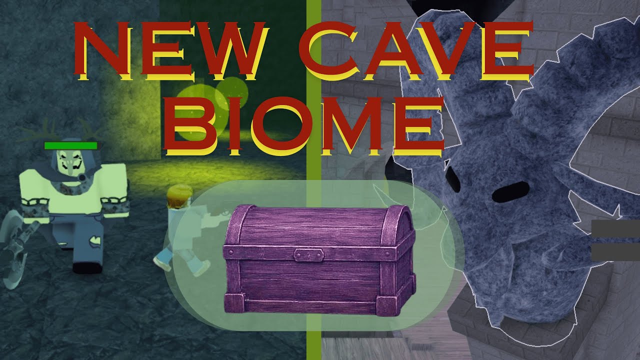New CAVE biome  & CHEST 99 Nights in the Forest