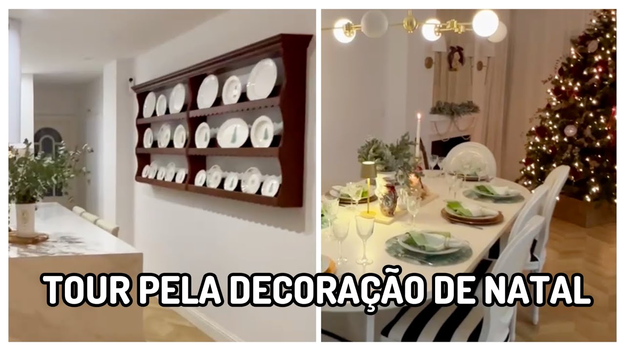 TOUR DA DECORAÇÃO DE NATAL DA ISABELLA 