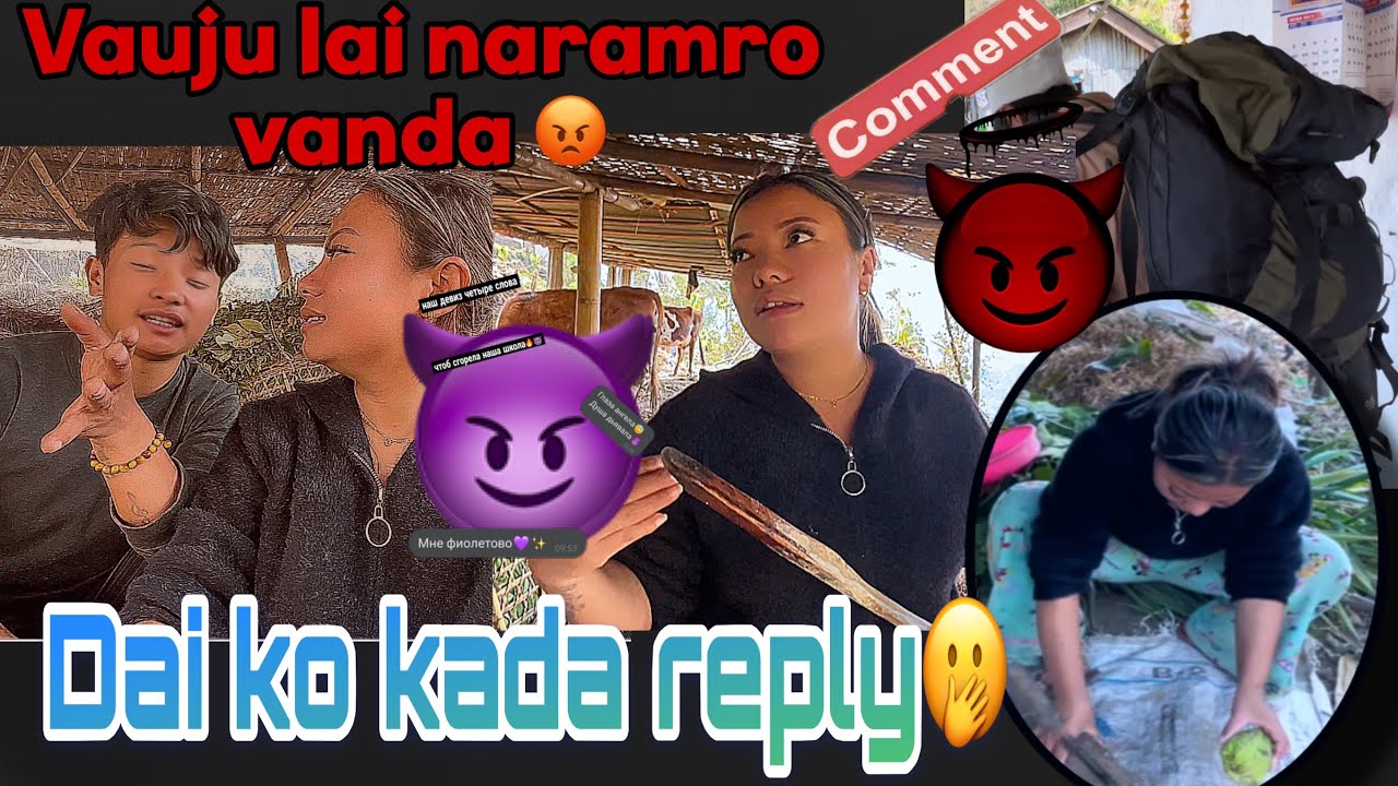 Sabai le naramro vanda dai ko kada reply🤭