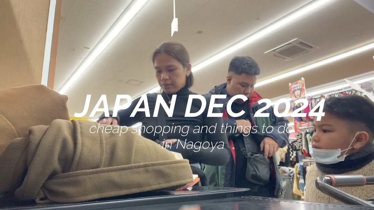 JAPAN VLOG: THINGS TO DO IN NAGOYA | MIRAI TOWER and OASIS 21 | BOOK OFF SUPER BAZAAR CAINZ