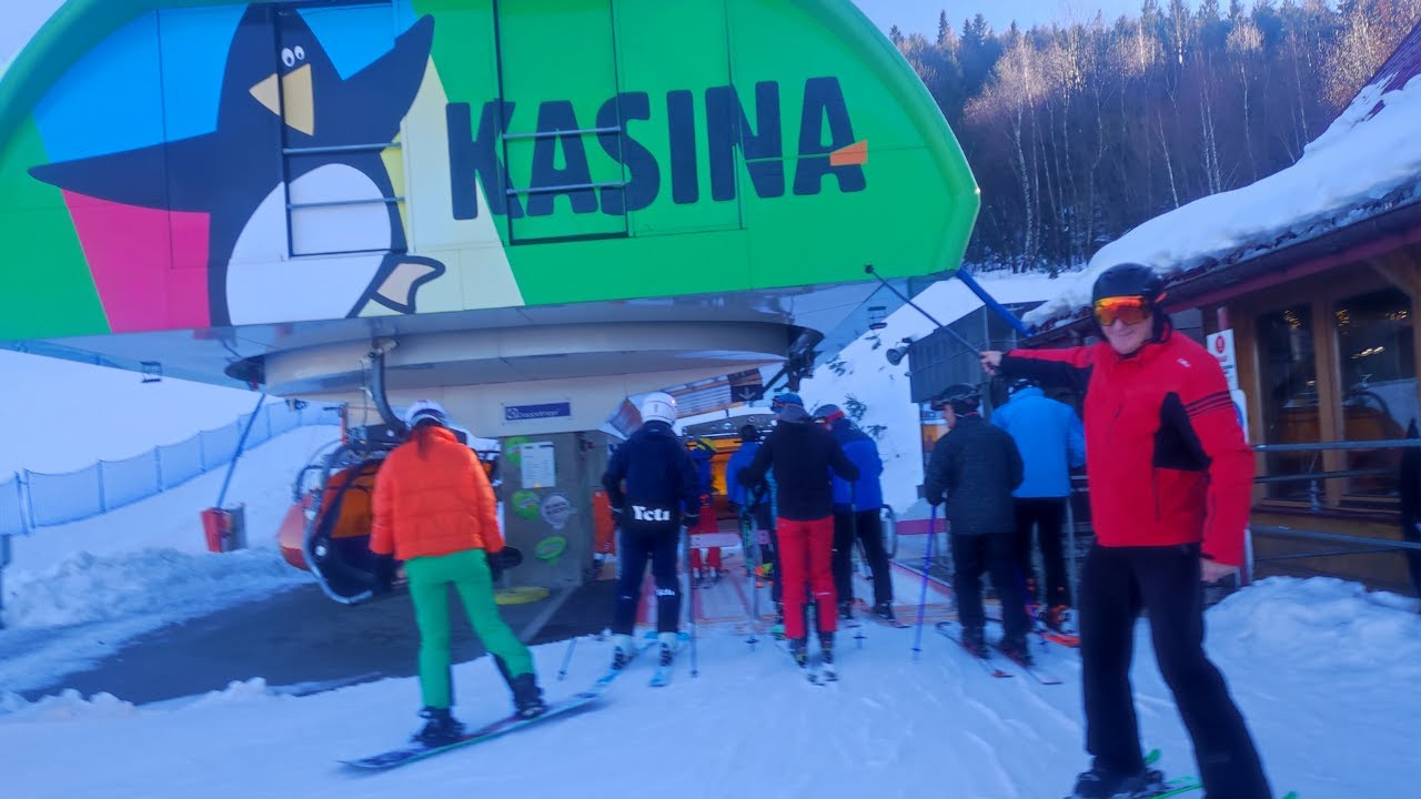 Narty KASINA SKI. Złota armata na stoku.