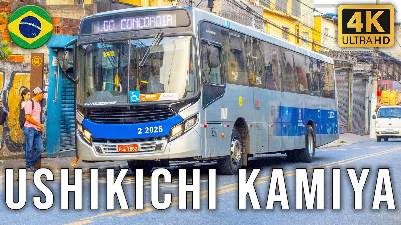 Rua Ushikichi Kamiya - Movimentação de Ônibus #898