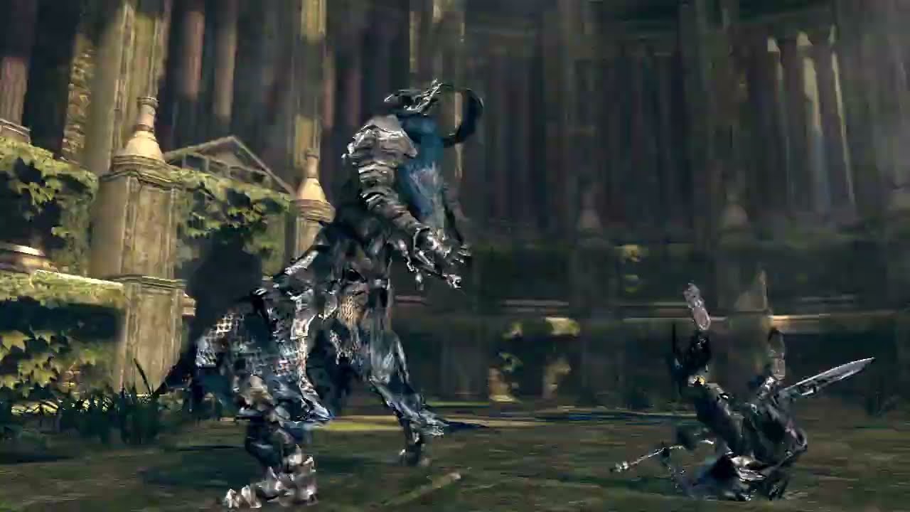 Artorias vs Artorias Boss Fight - Hack&Discovery Tour (NG+7, No HUD, SL 710, speed at 1.20).