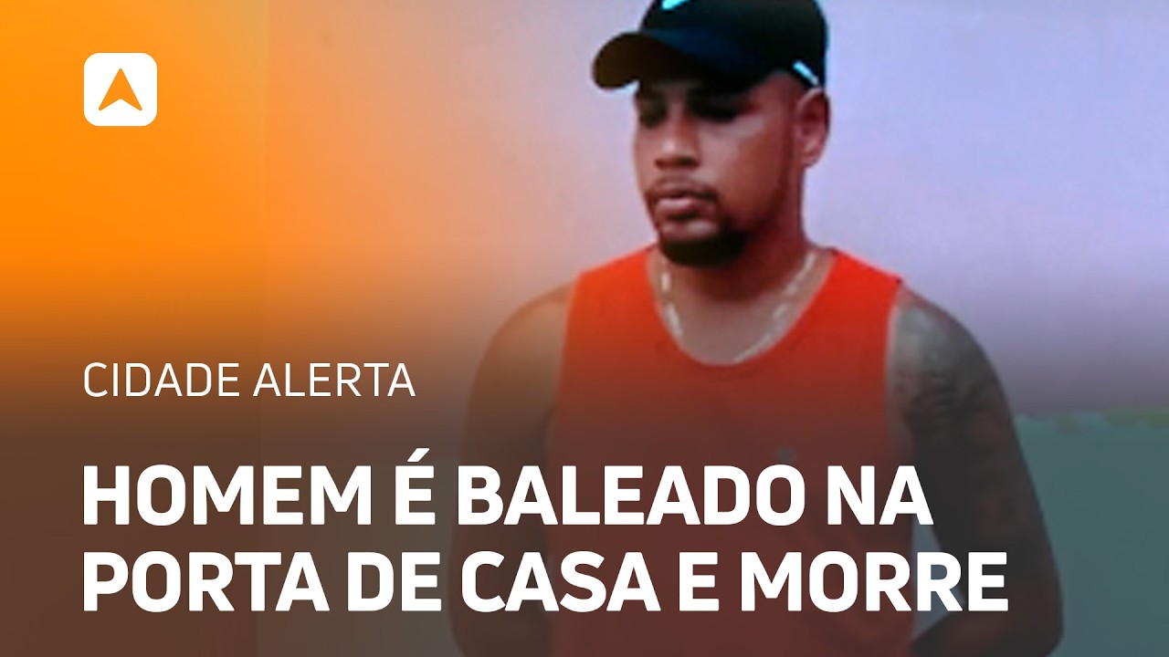 Homem é baleado na porta de casa e morre após ser socorrido