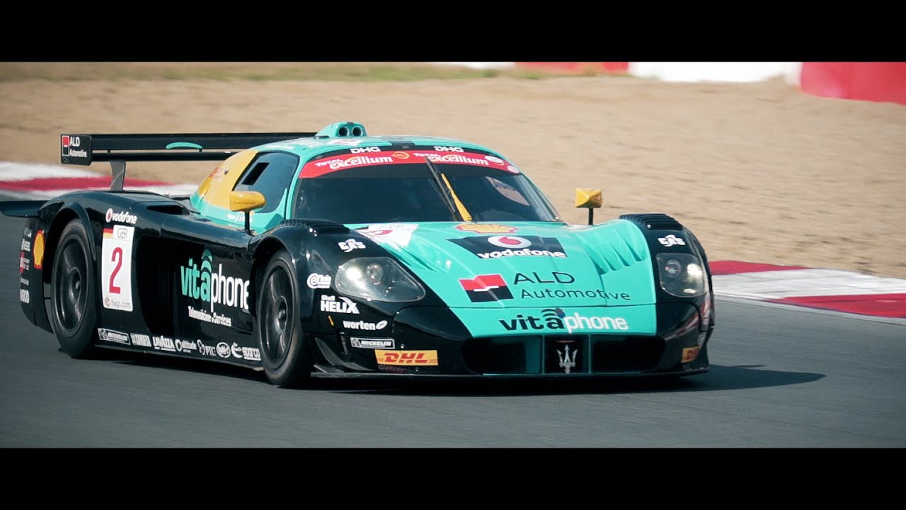 Vitaphone Maserati MC12 GT1 Roll out Circuit Zolder + Spa 6 Hours 2019