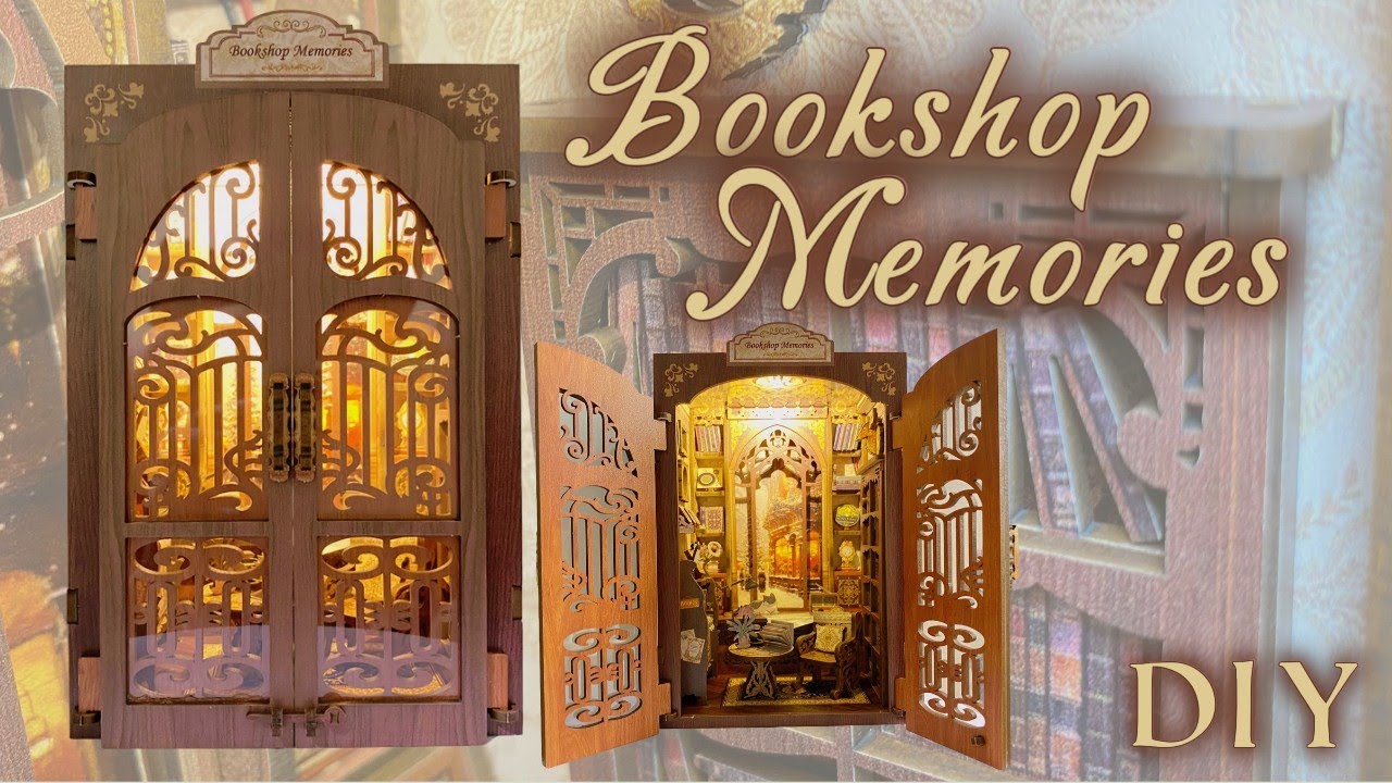 Bookshop Memories DIY Book Nook Kit