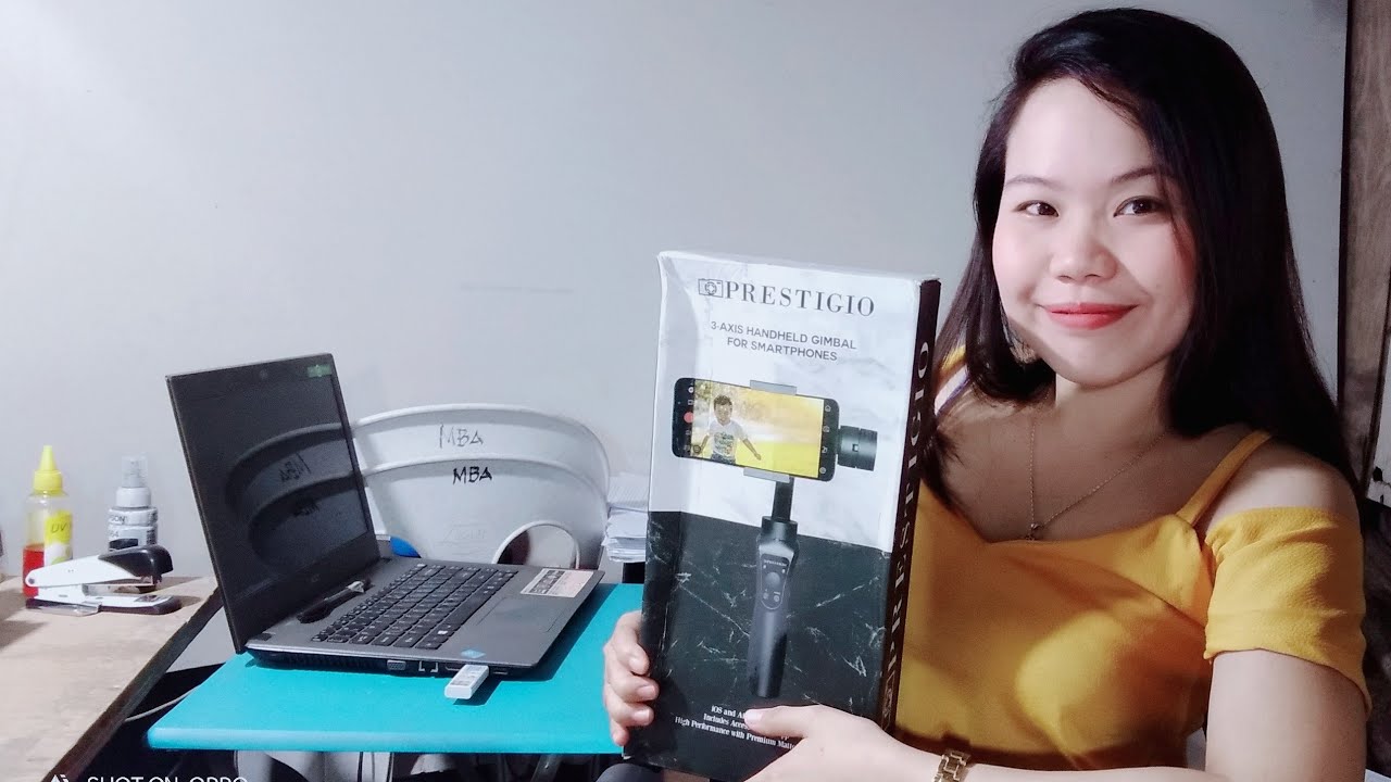 UNBOXING | PRESTIGIO 3-AXIS HANDHELD GIMBAL FOR SMARTPHONES | Jazzmine A