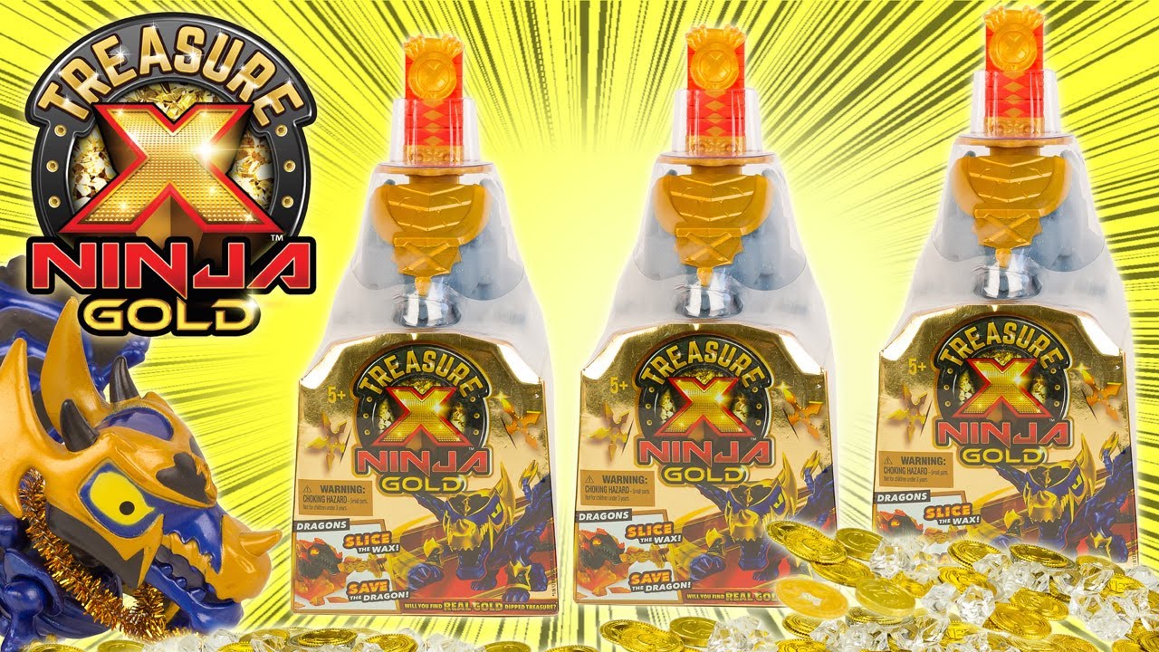 TRESOR X Ninja Gold DRAGONS: J'ouvre mes trois derniers blocs. Vais-je trouver un tresor en or ?