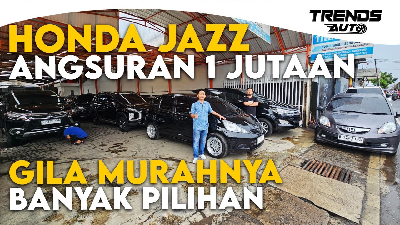 MURAH KEBANGETAN!!! HONDA JAZZ CICILAN CUMA 1,9 JUTA, JAMINAN PASTI TERMURAH CUMA DI TIRA AUTO.