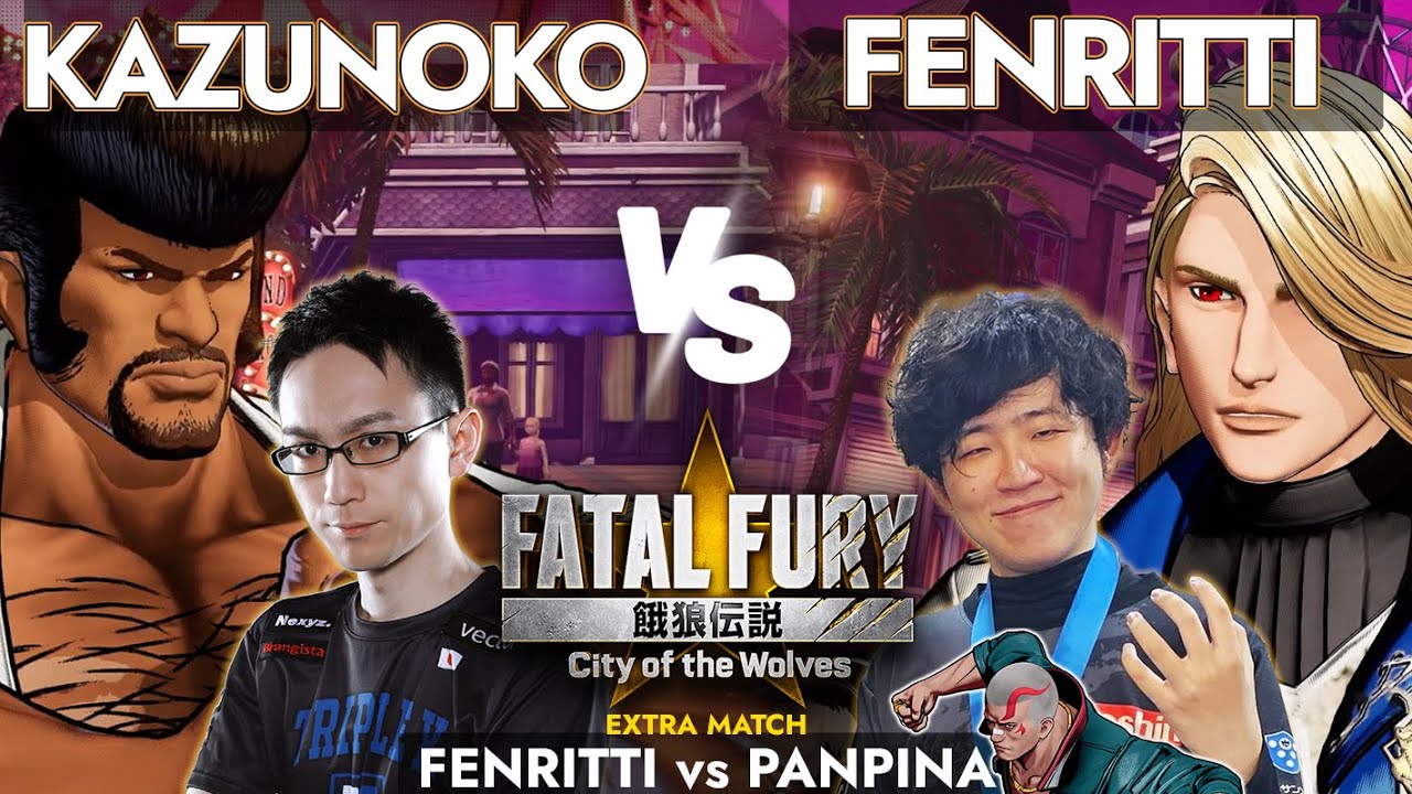 FF COTW ⭐ KAZUNOKO (Marco) vs FENRITTI (Kain) / PANPINA (VOX) - Fatal Fury City of the Wolves 饿狼传说