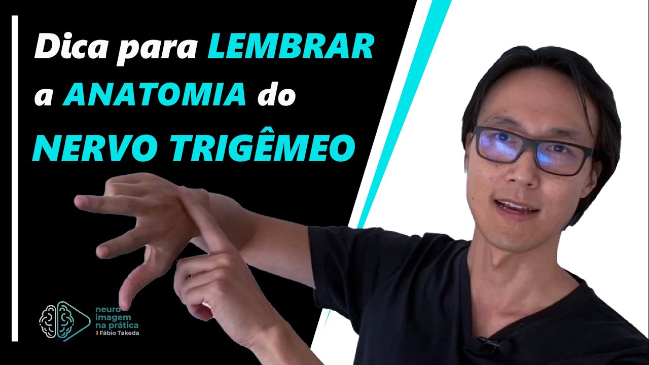 Dica para lembrar a anatomia do nervo trig&ecirc;meo