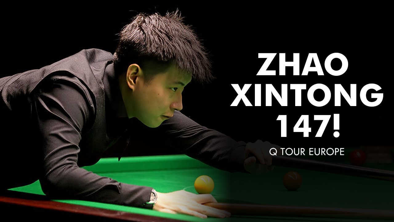 Zhao Xintong 147 Maximum Break! | Q Tour Europe Masterclass