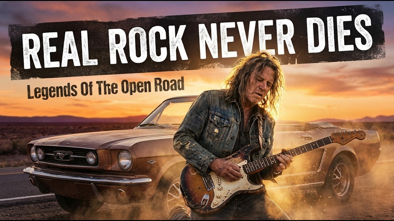 Route 66 Sunset Drive 🌅 Classic Rock & Blues Rock Road Trip Playlist