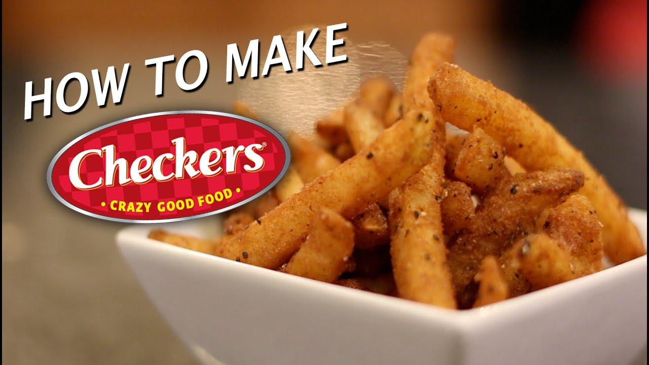 DIY Checkers / Rally's French Fries