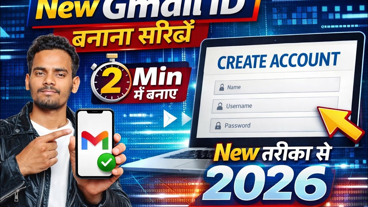 How to Create Gmail Account Without Phone Number | How To Create Gmail Account | New Gmail ID 