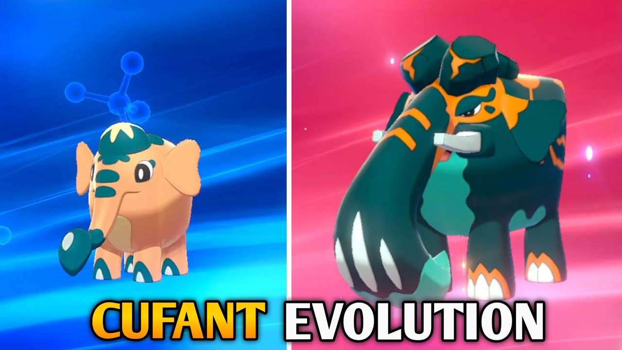 How To Evolve Cufant Into Copperajah In Pokemon Sword & Shield | Galar Pokedex