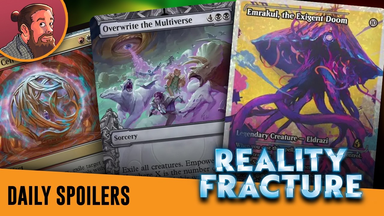 Emrakul is Back and a Black Exile Wrath?!? | Reality Fracture Daily MTG Spoilers